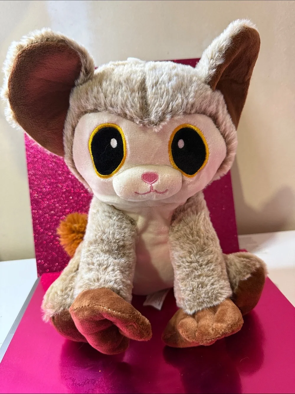 a Fiesta Toys Snugglies Aye-Aye Plush
